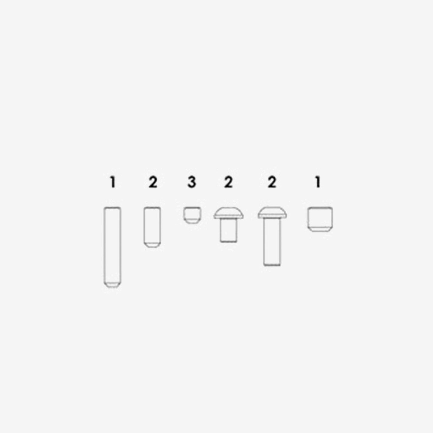 Ink Machines Pieza No. 69 Screw Kit 2 (Stingray)