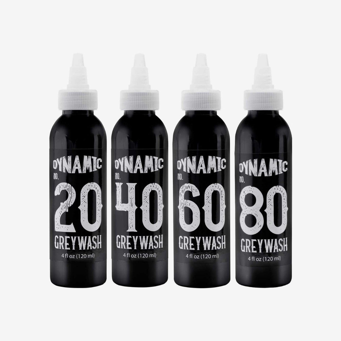 Tattoo Ink Dynamic Greywash Set #20/40/60/80