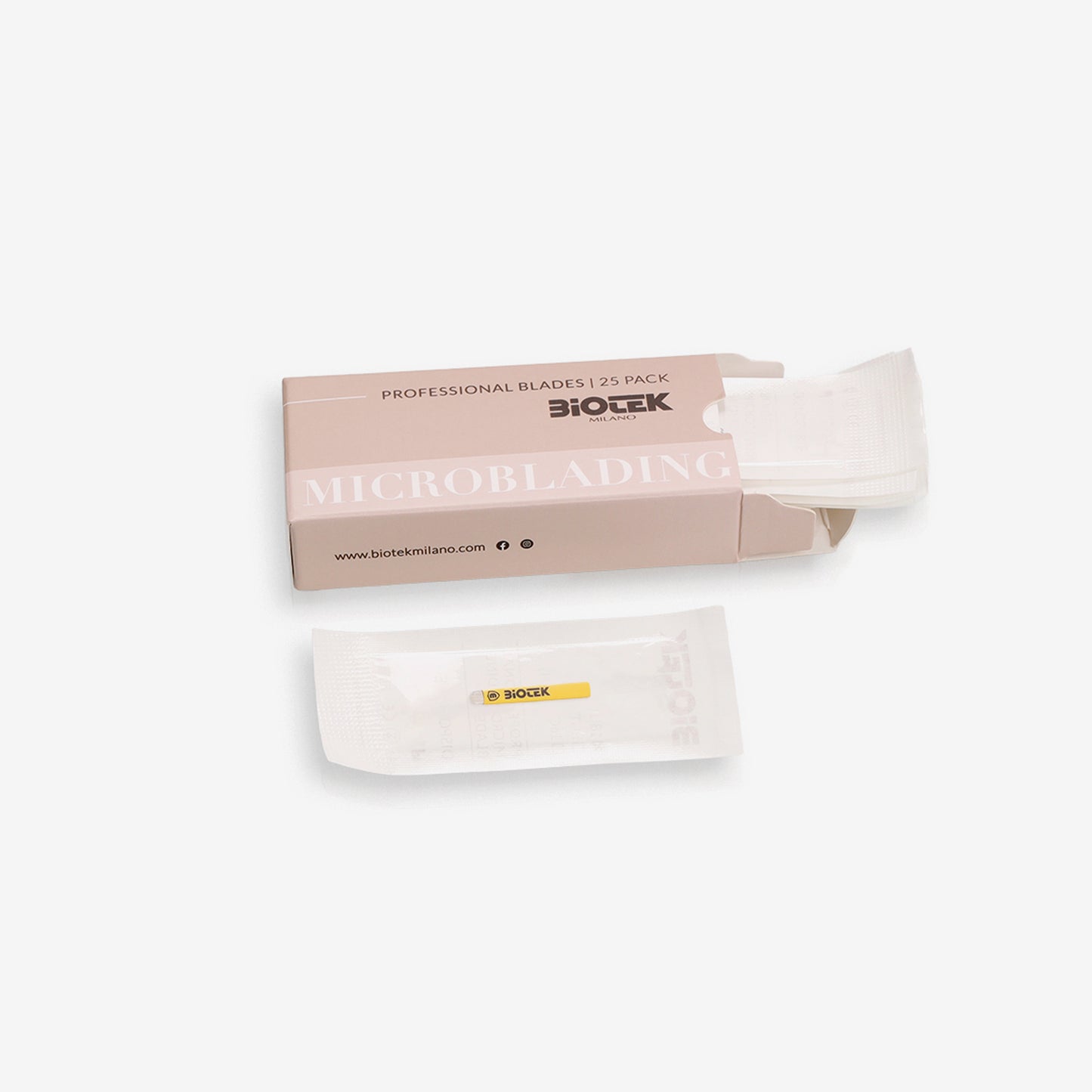 Biotek Microblading Blades Flexi 18U 0,15 mm - 12000-027-06