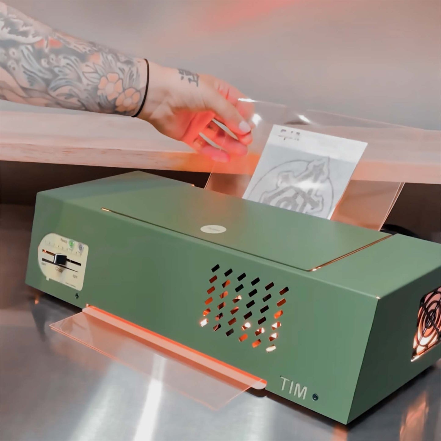 TIM Thermocopier A4 EU Green - 1452-010-001