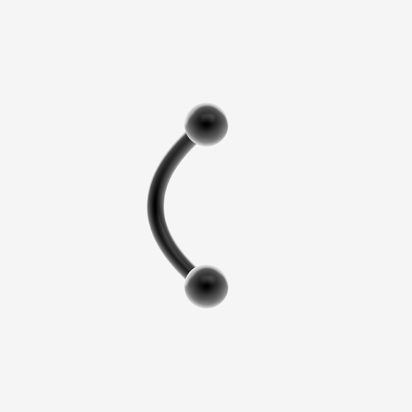 Piranha Mini Banana Titanium Black - 2051-MBAN-TIPON