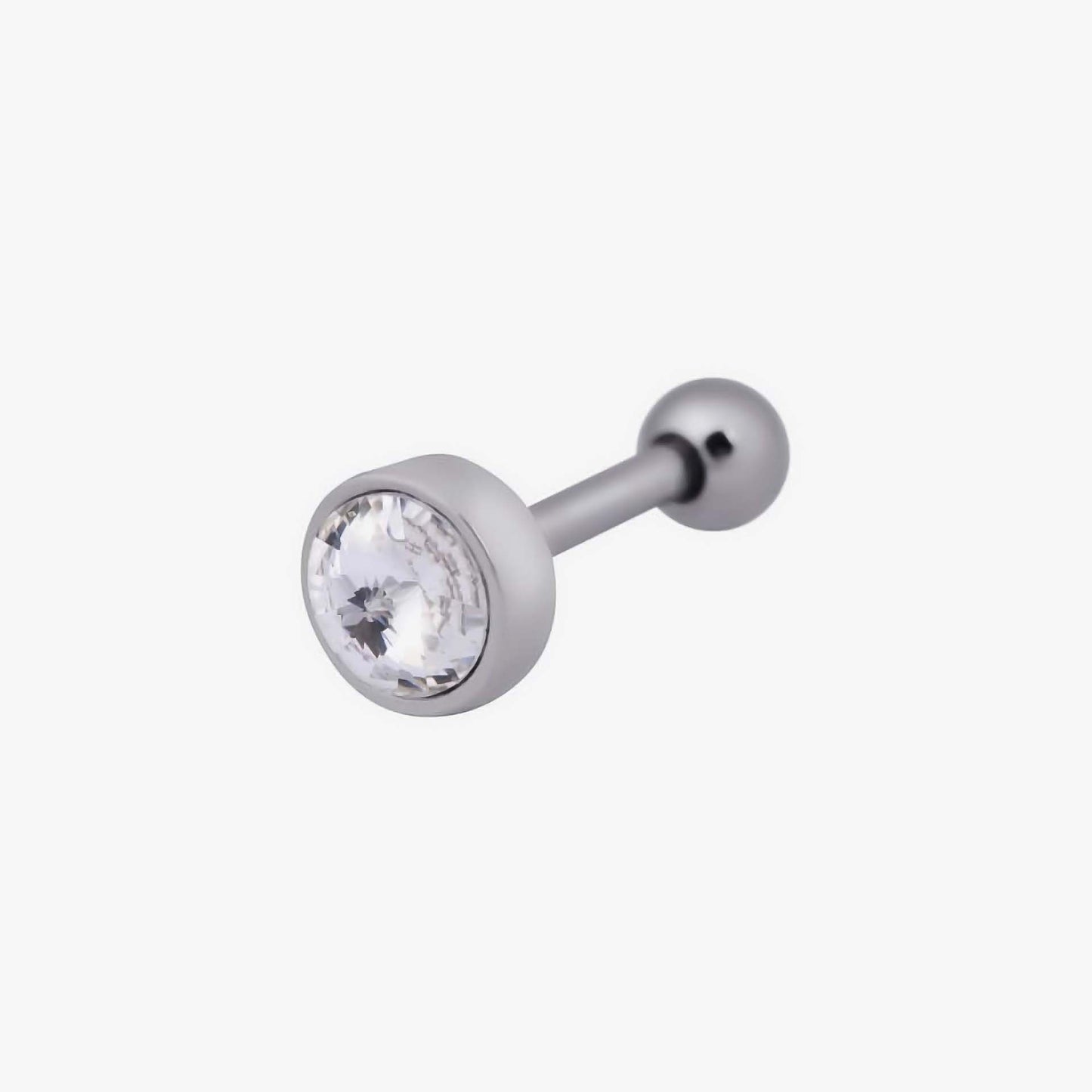 Wildcat Earbarbell Crystals Surgical Steel 316L Basicline - 2052-097-001