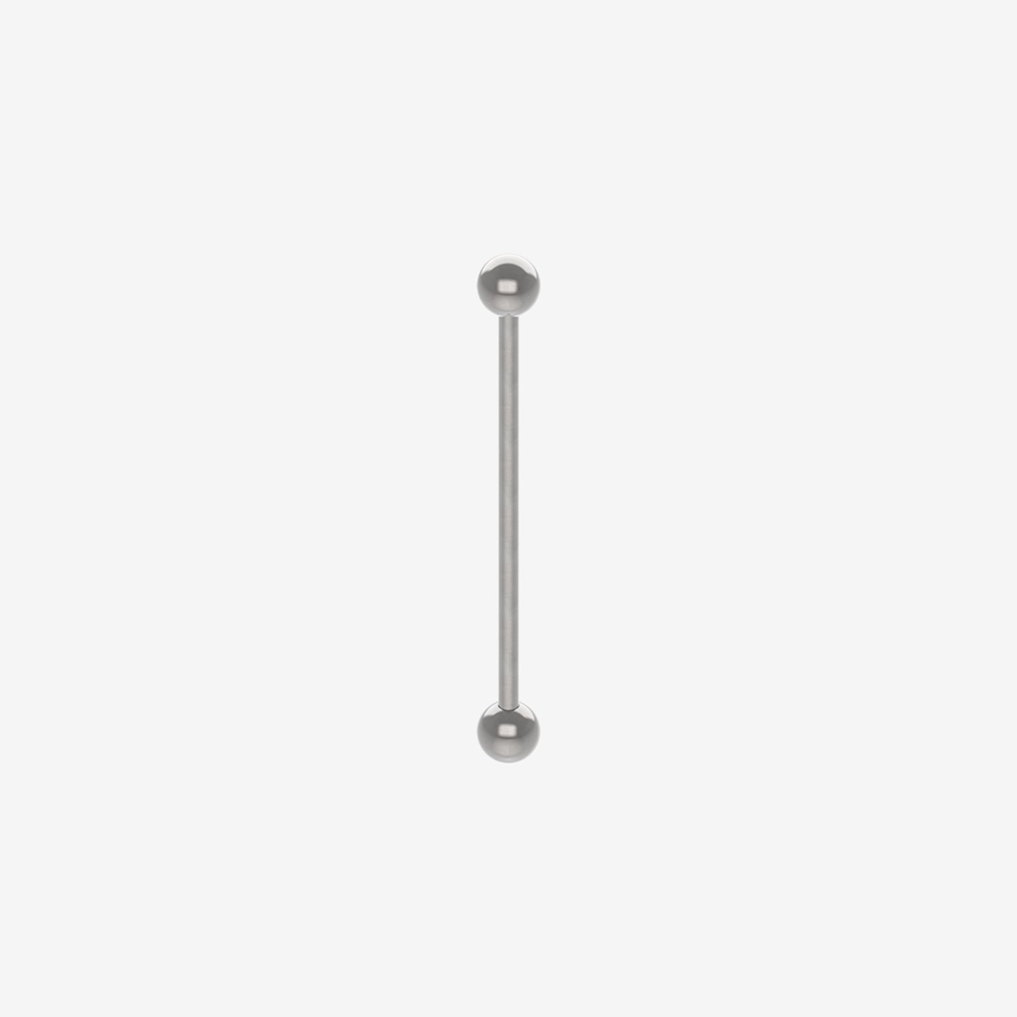 Piranha Barbell Industrial Surgical Steel 316L - 2052-PBA-IAC