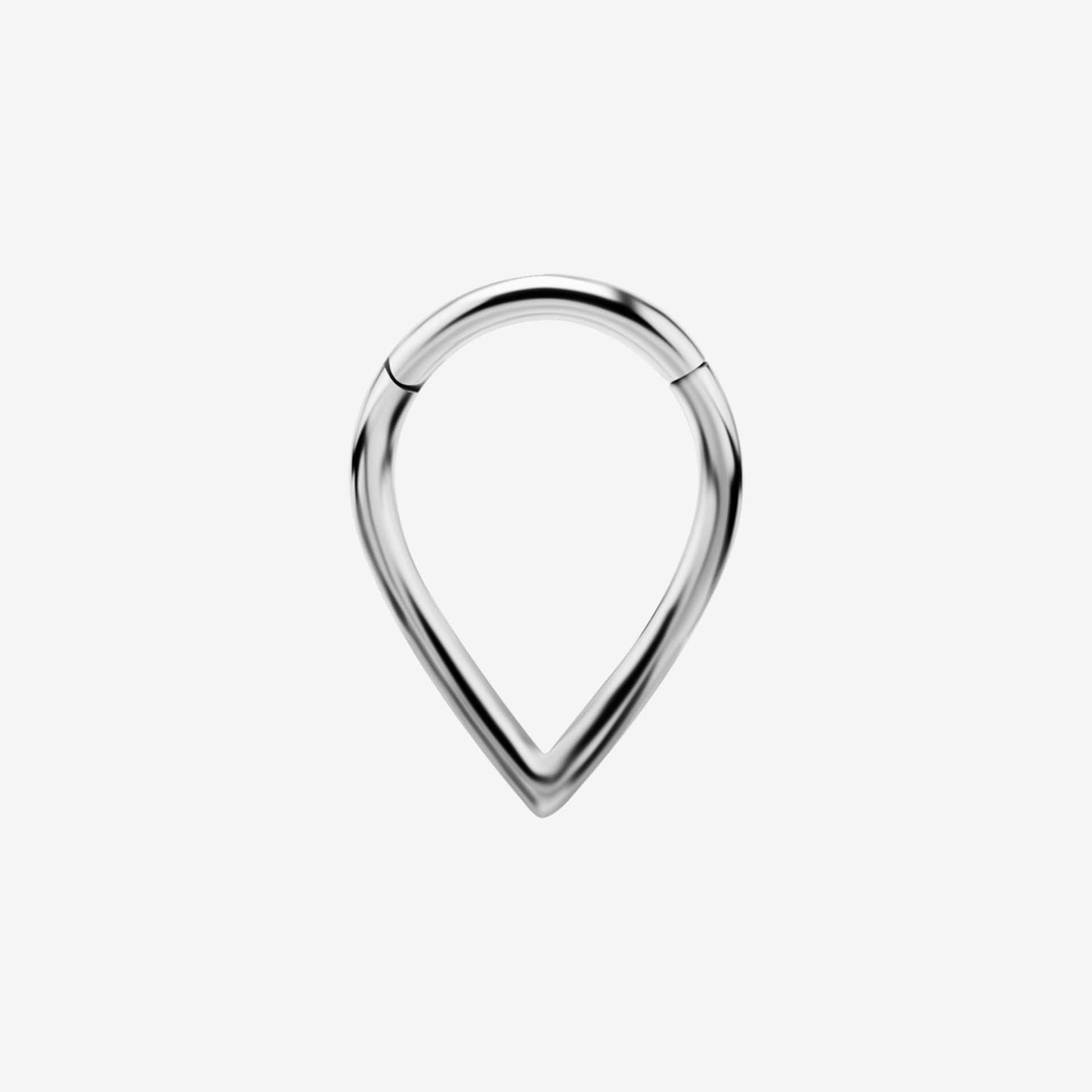 Piranha Hoop Hinged Shaped V Surgical Steel 316L Basicline - 2053-002-034
