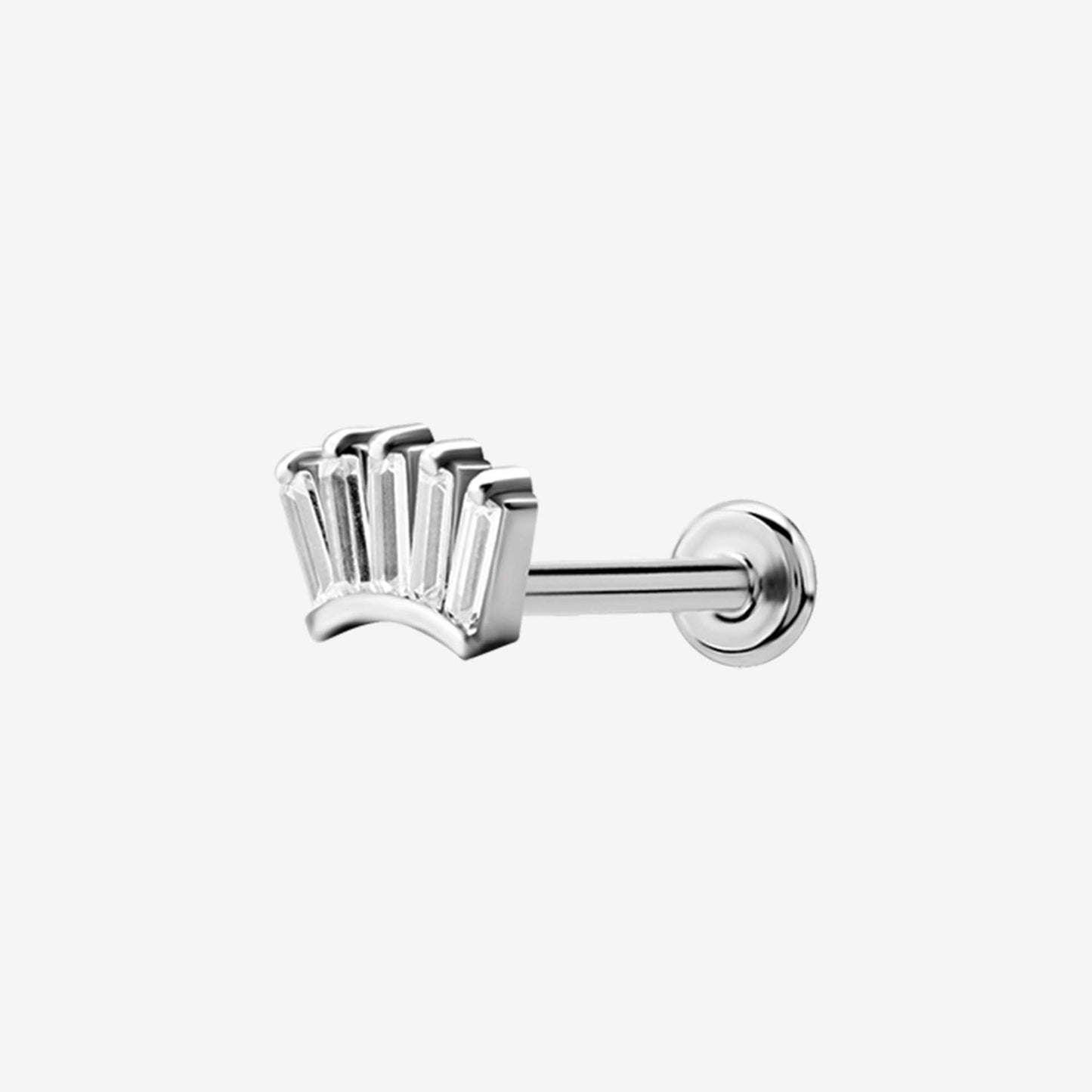 Piranha Labret Crown Surgical Steel 316L Basicline - 2055-003-020
