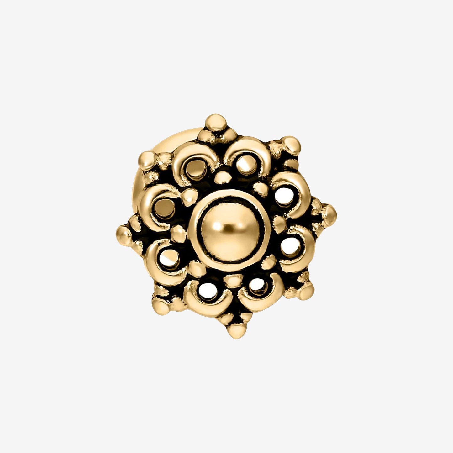 Wildcat Labret Mandala Surgical Steel 316L Zirconline - 2055-205-002