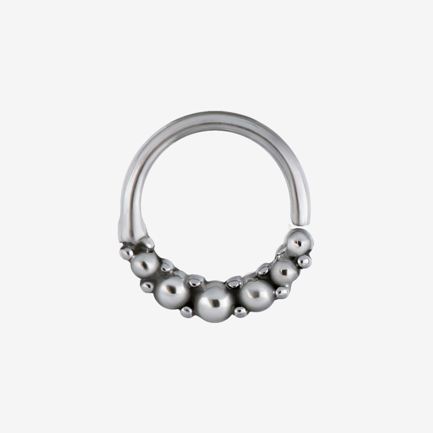 Piranha Segment Nose Annealed Big Balls Surgical Steel 316L Basicline - 2056-011-002