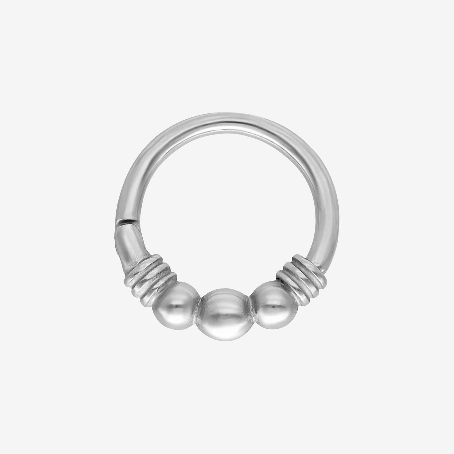 Wildcat Hoop Esmeralda Surgical Steel 316L Basicline - 2059-WAE-SBA-BASICLINE