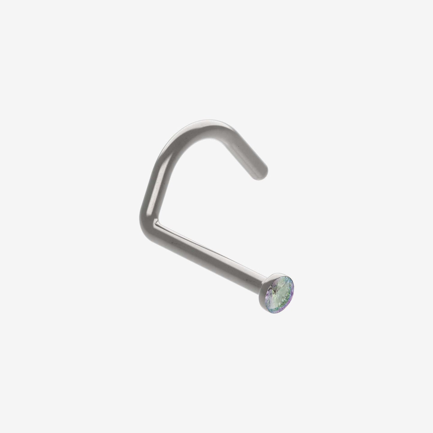 Piranha Nose 316L Surgical Steel with Stone