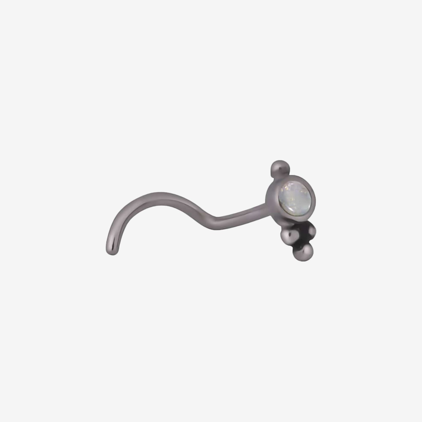 Wildcat Nose Bindi Opal Surgical Steel 316L Basicline - 2061-083-001