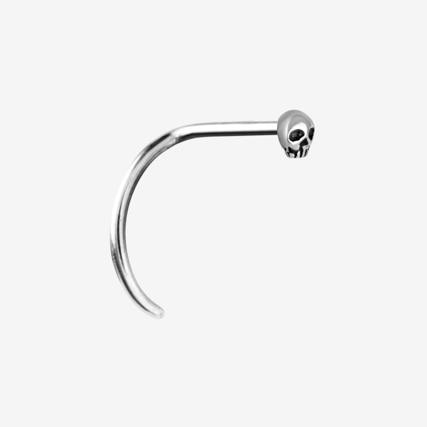 Piranha Nose Little Skull Steel Basicline