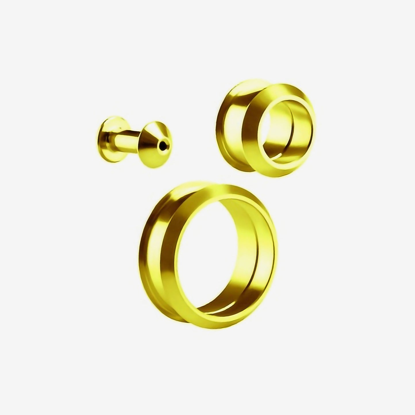 Piranha Tunnel BFTNR Gold Steel - 2150-TBFT-NRG