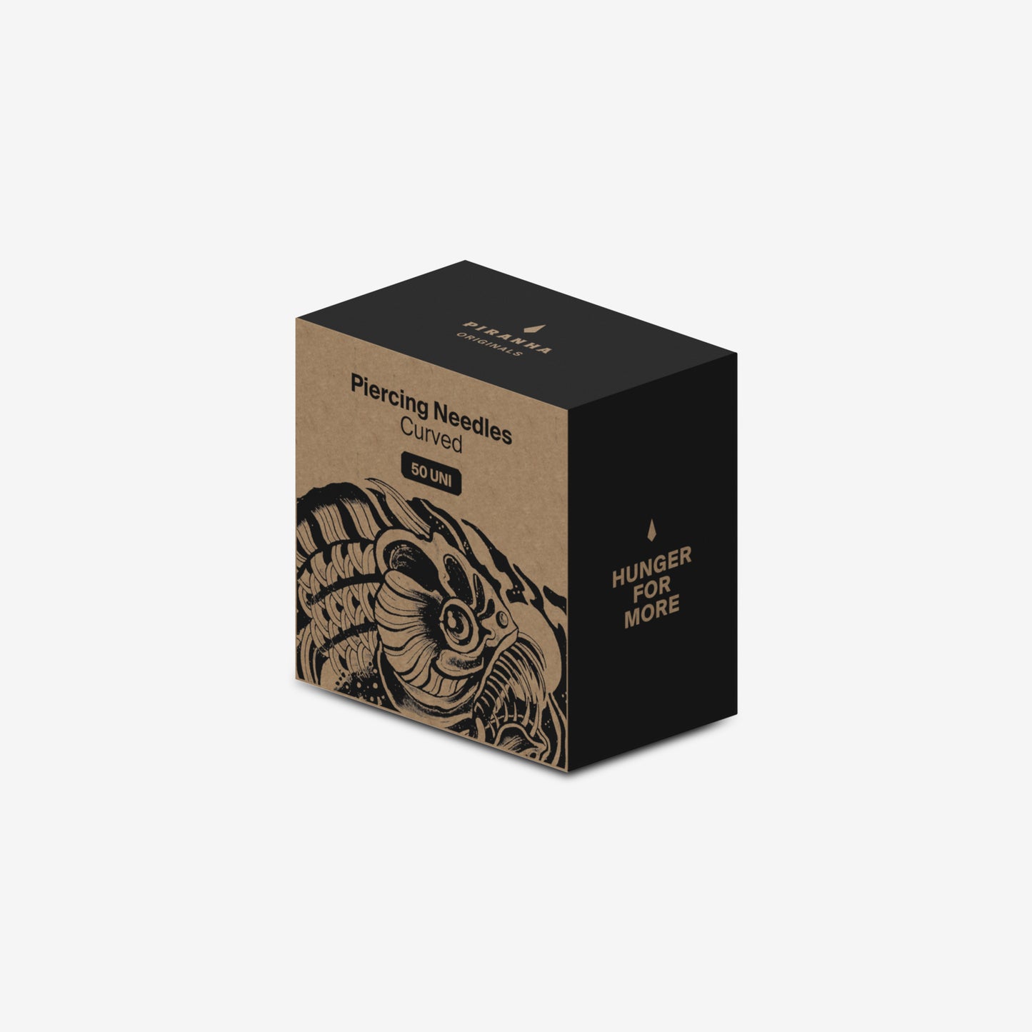 Piranha Originals Agulhas Curvas Piercing 0,9 mm - 2300-006-001