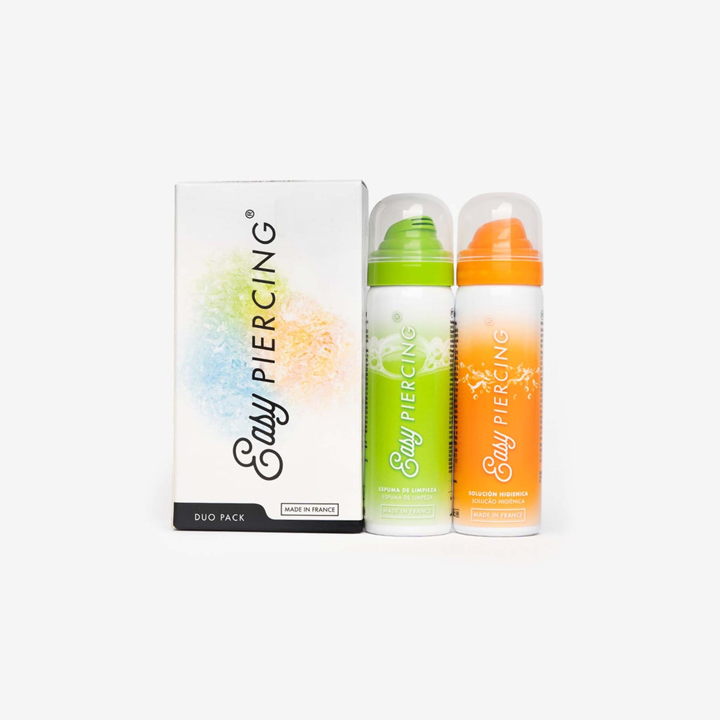 Easypiercing Duo Pack Gel Gentle Cleansing e Antibacterial solution - 3101-002-002