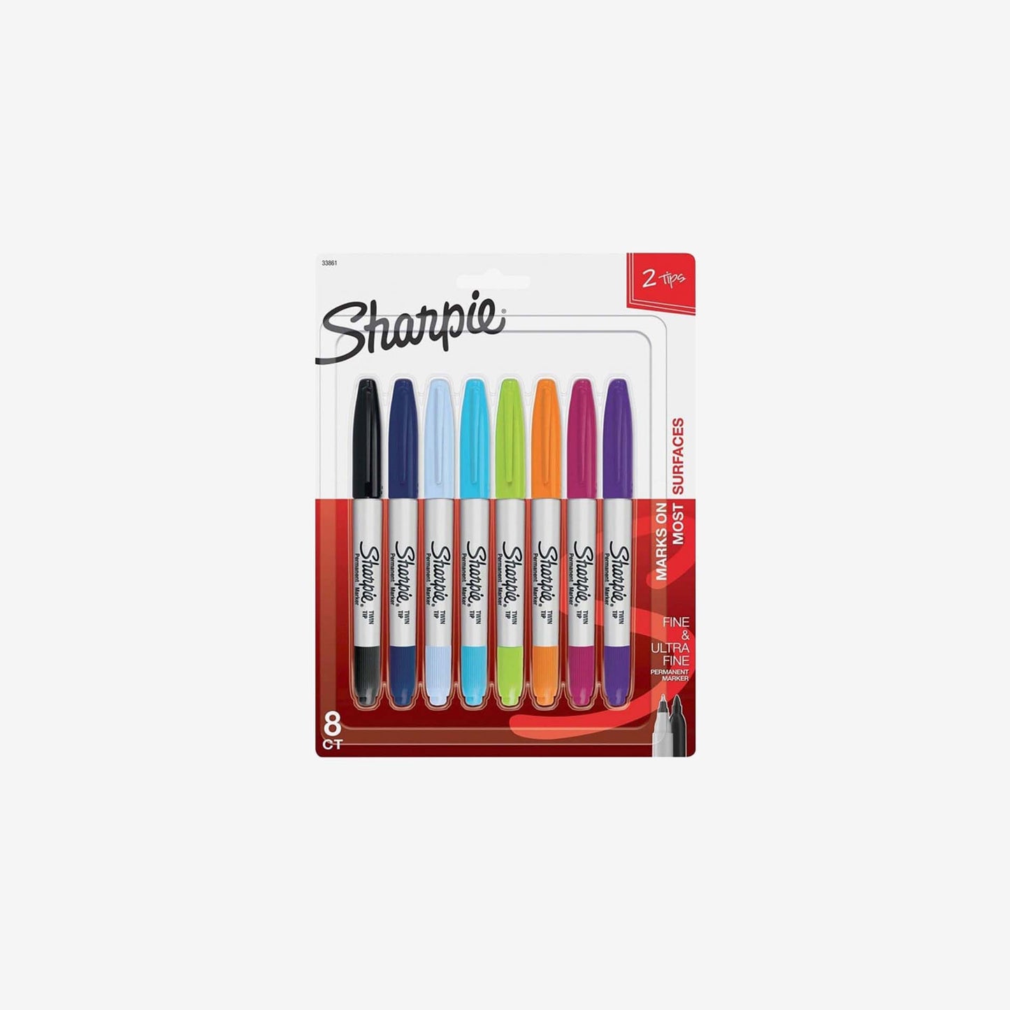 Sharpie MarkersTwin Tip Sortidos - 7105-004-001