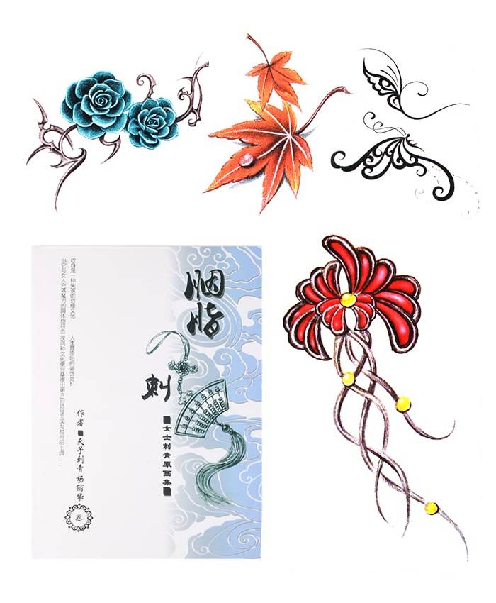 Lady Tattoo Flash Design Book - 7152-022-001
