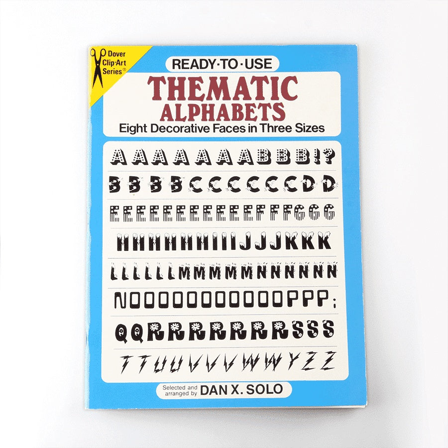 Thematic Alphabets by Dan X. Solo - 7157-011-001