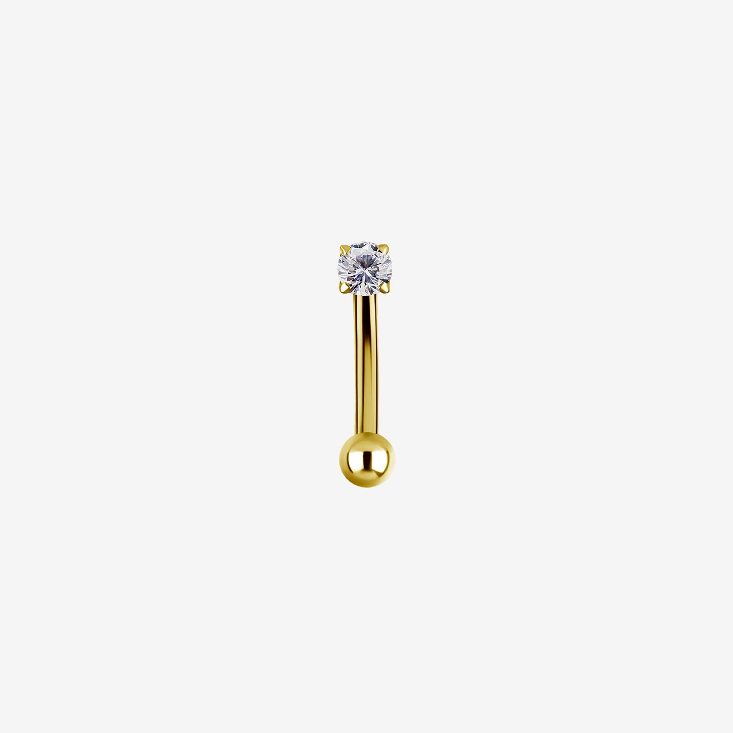 Piranha Eyebrow Crystal (3 mm) Titan Zirconline