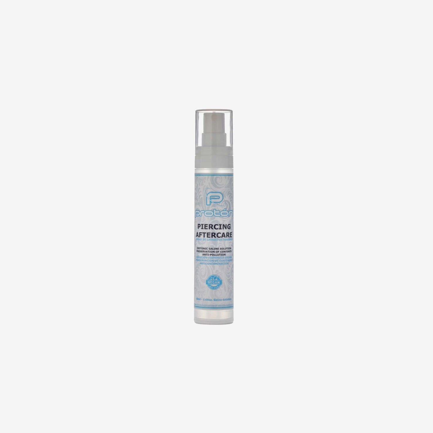 Protón Piercing Aftercare Isotonic Saline Solution 50 ml