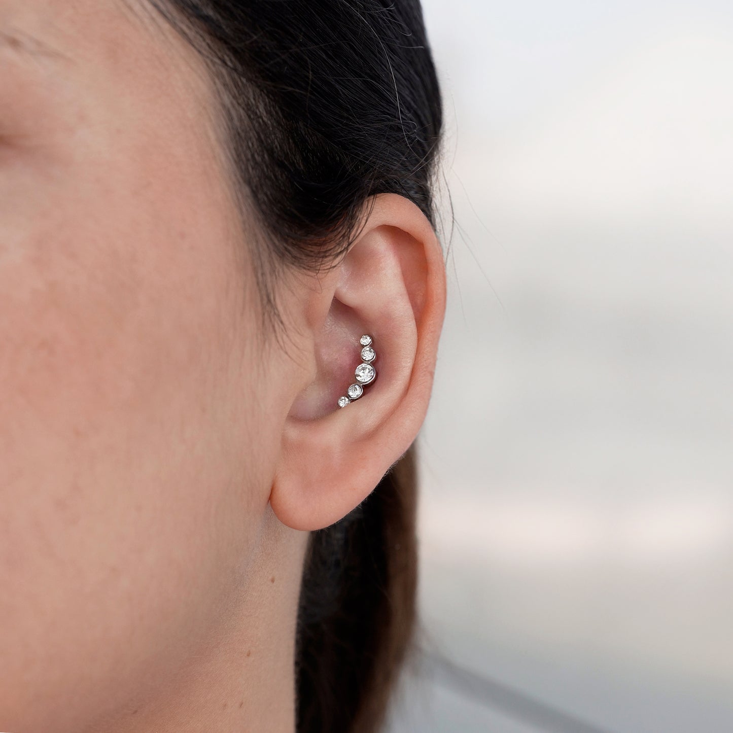 Wildcat Earbarbell Crystal 5 Steel Basicline