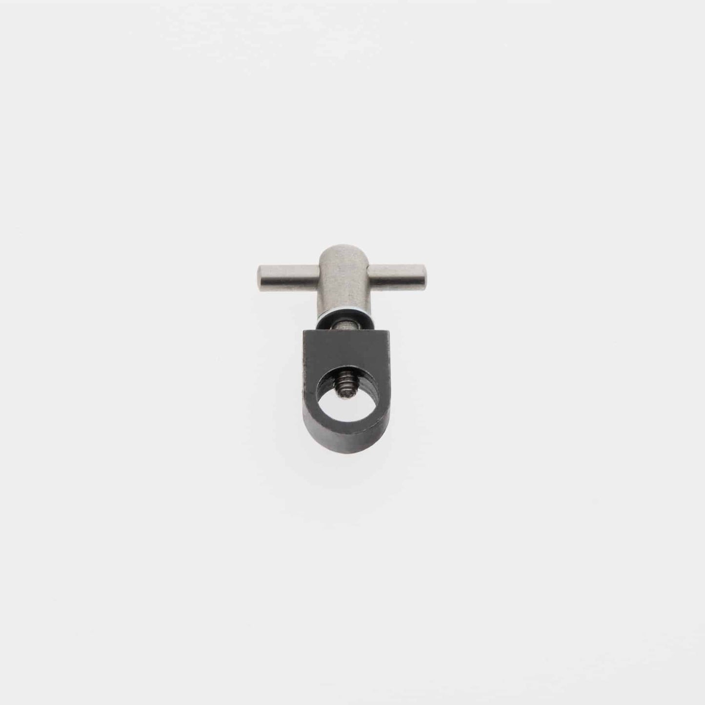 Micky Sharpz D-Shape e Wing Nut em Surgical Steel 316L - 1066-102-001