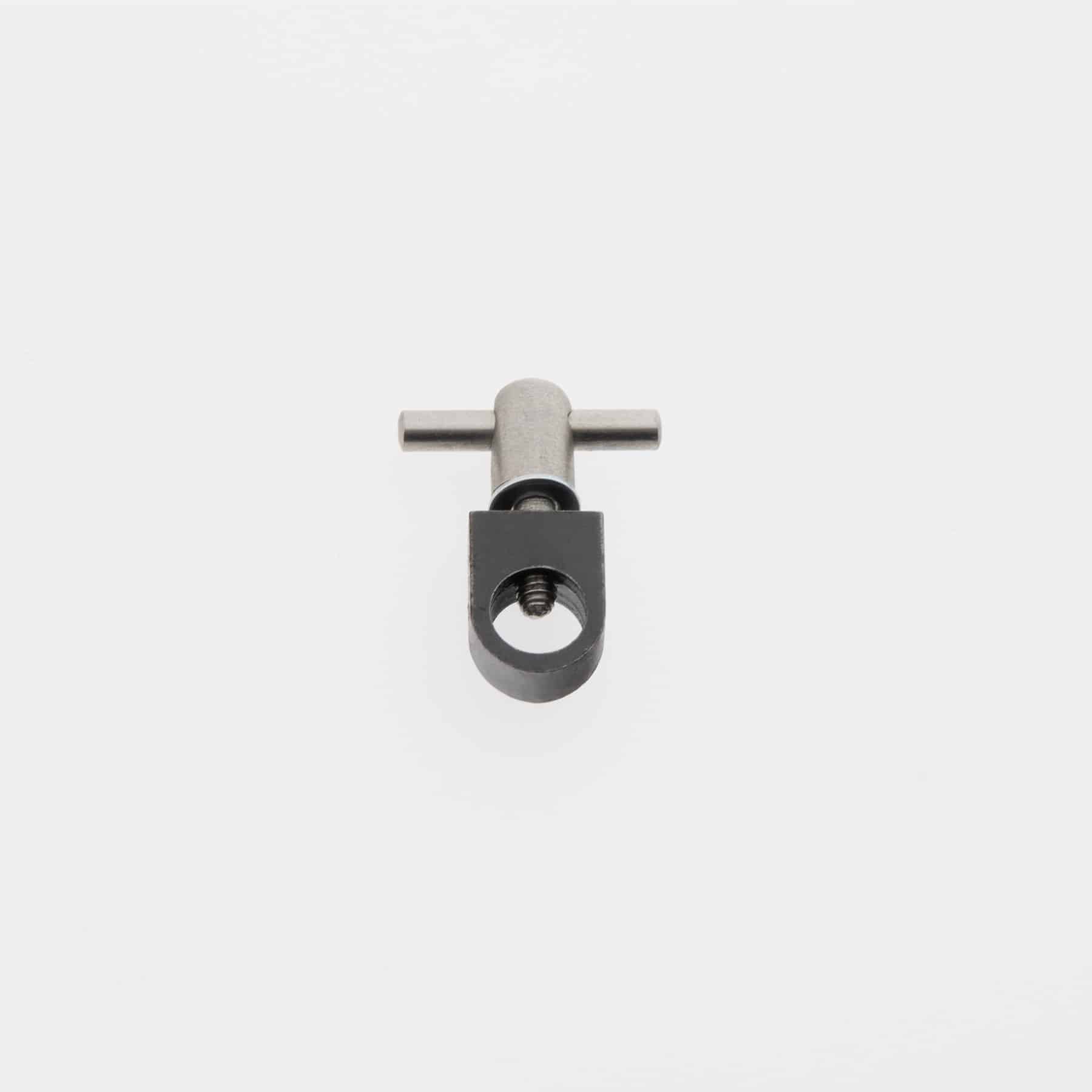 Micky Sharpz D-Shape e Wing Nut em Surgical Steel 316L - 1066-102-001