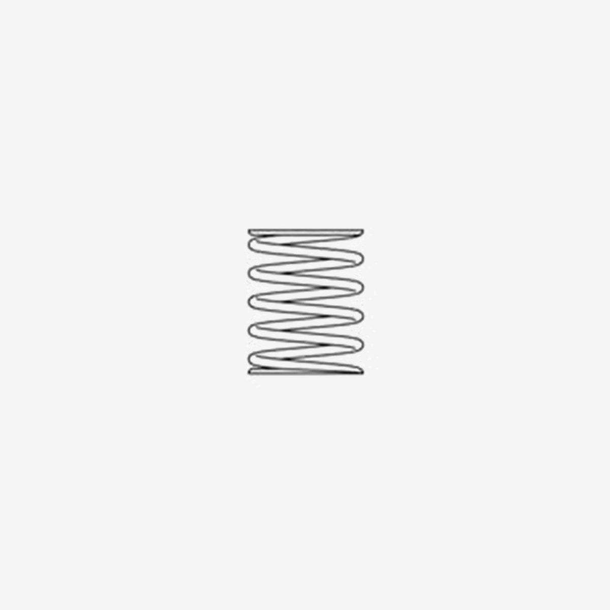 Spring Peça Ink Machines Peça No. 28 Retainer Screw Spring – Piranha Global