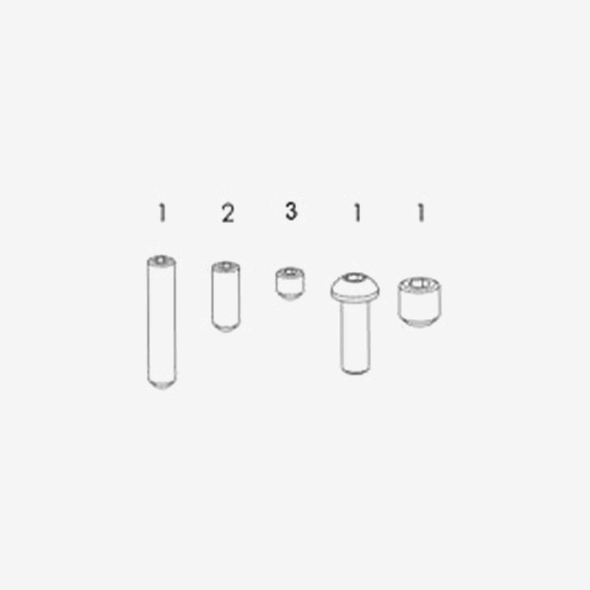 Ink Machines Part No. 50 Screw Kit – Piranha Global