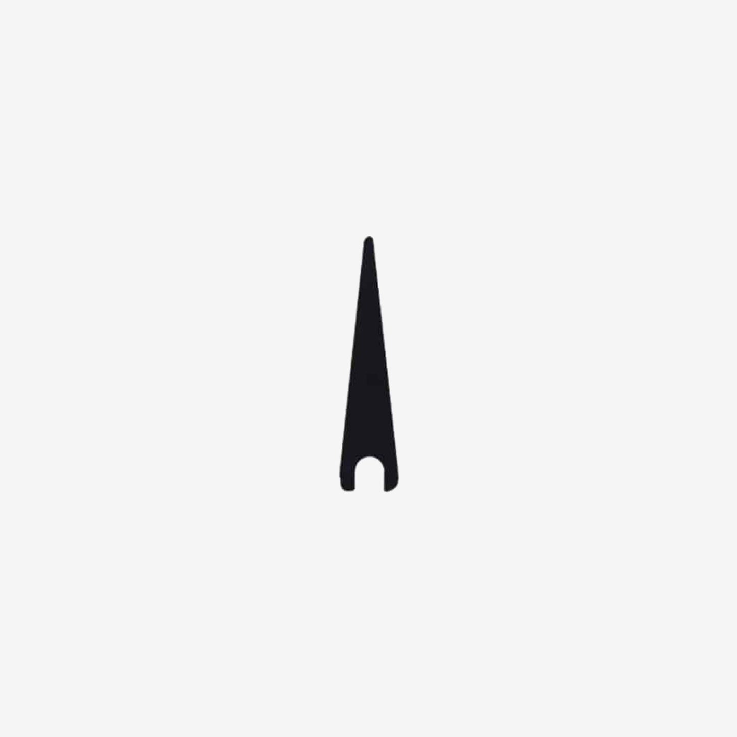 Piranha Front Spring Shader Black (Pack 4)