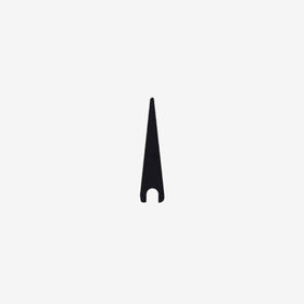 Piranha Front Spring Shader Black (Pack 4)