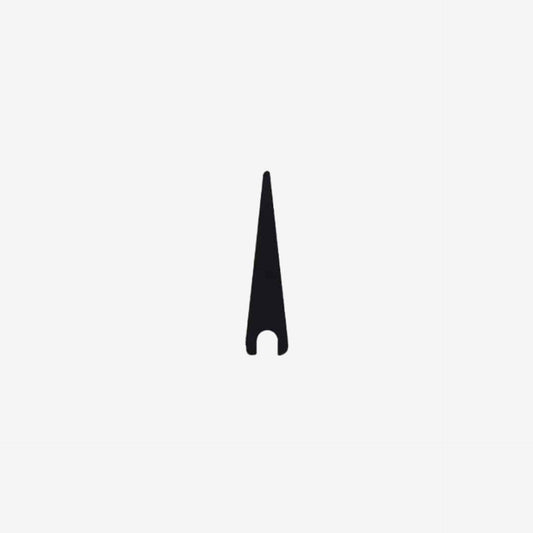Piranha Front Spring Shader Black (Pack 4)
