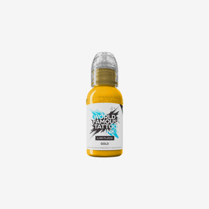 Tattoo Ink World Famous Limitless Gold