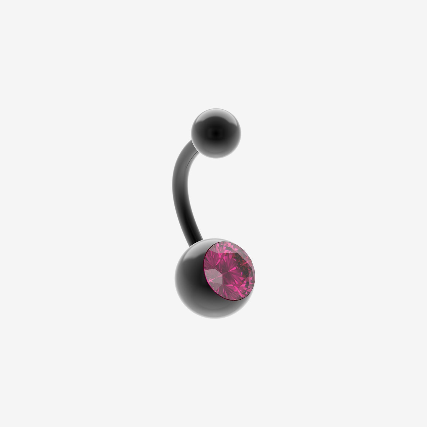 Piranha Banana with Black Steel Stone