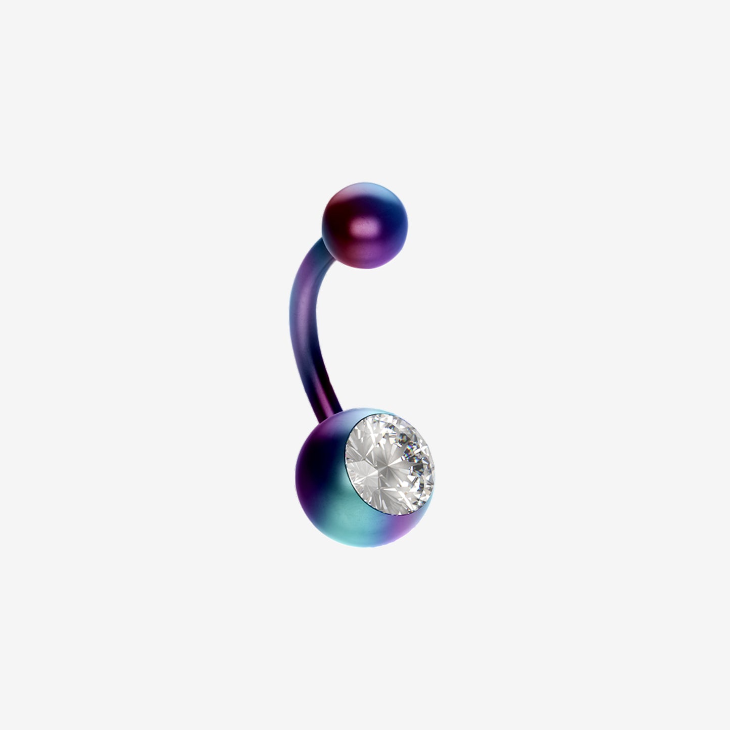 Titanium Color Banana Piranha with Stone