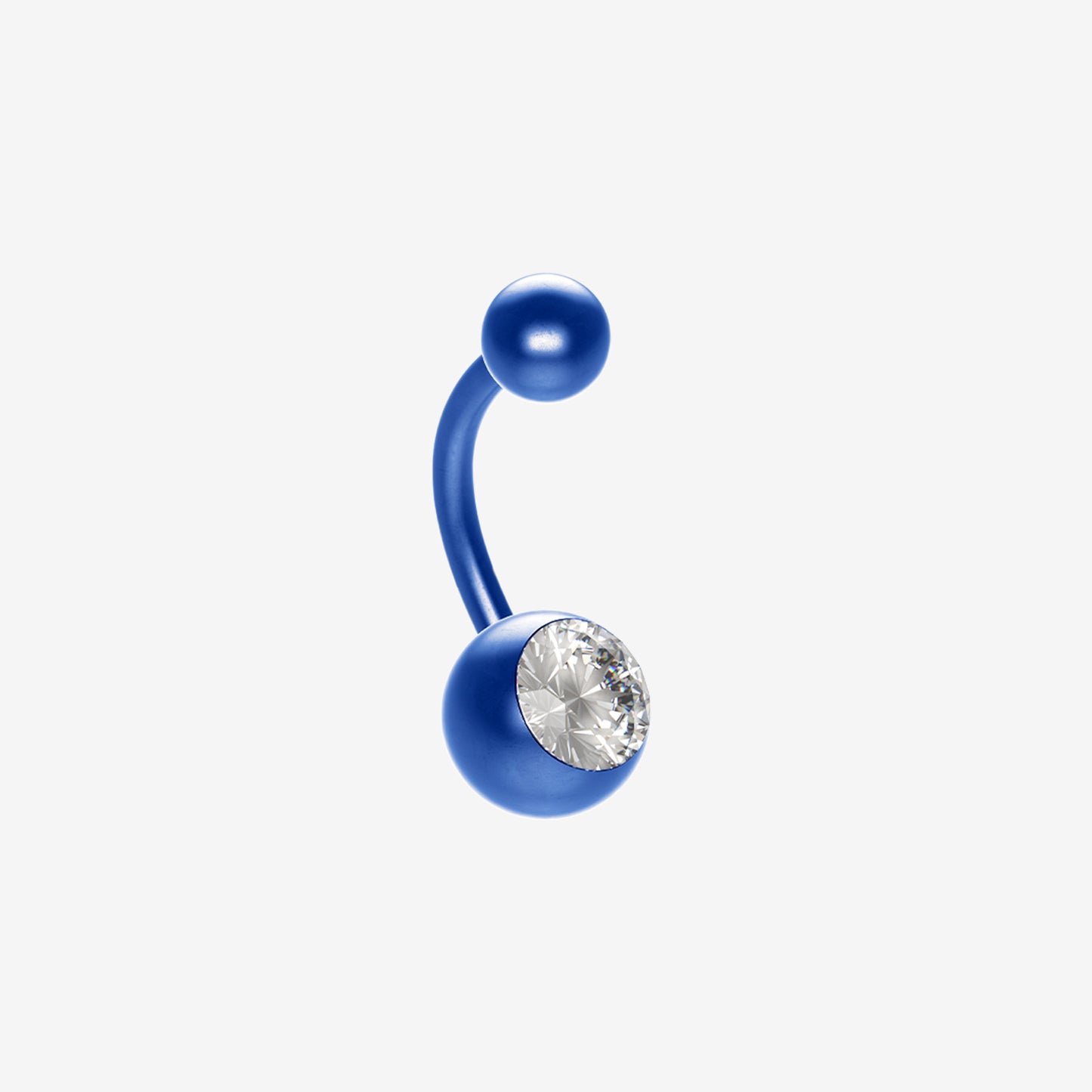 Titanium Color Banana Piranha with Stone