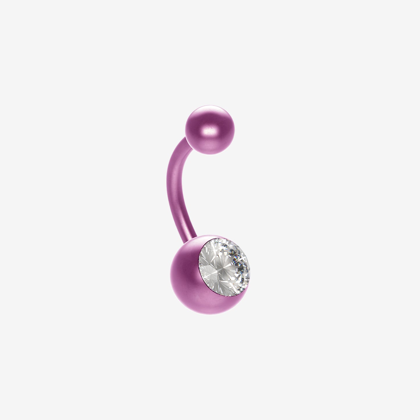 Titanium Color Banana Piranha with Stone