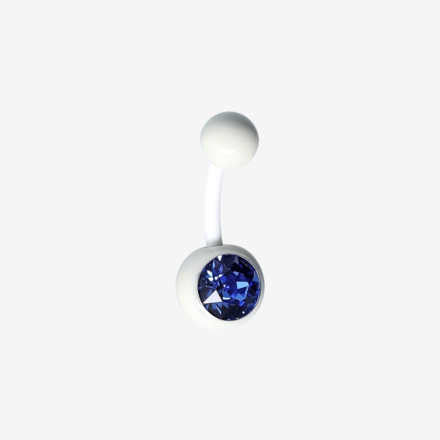 Piranha Banana Silicone White with Stone