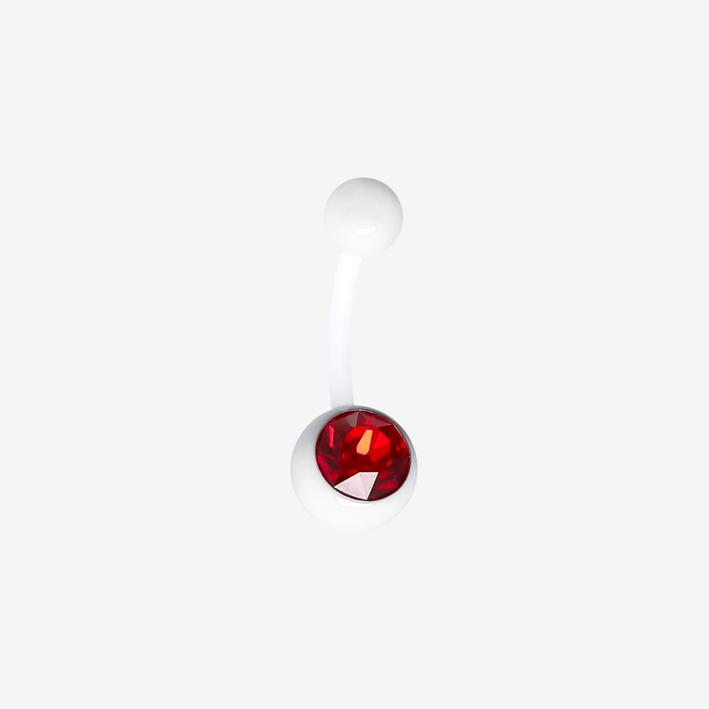 Piranha Banana Silicone White with Stone