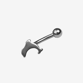 Piranha Mini Banana BBSS54 Surgical Steel 316L
