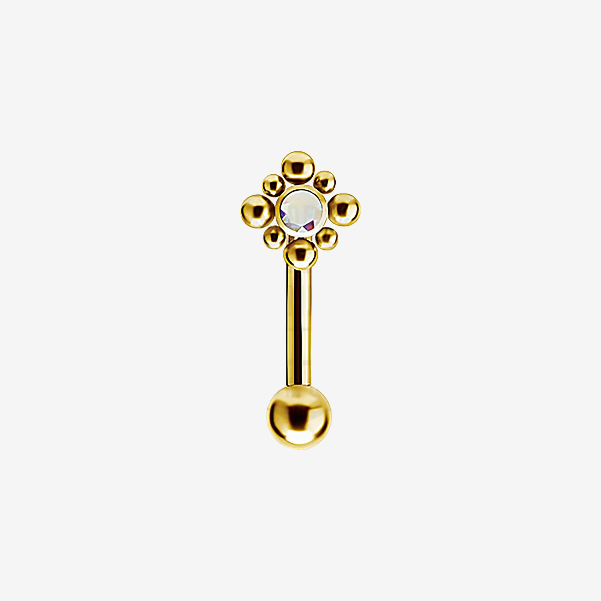 Piranha Eyebrow Bubble Titan Zirconline - 2051-108-081