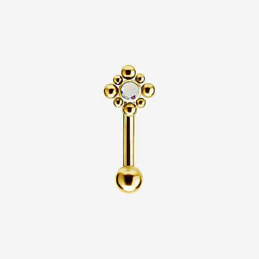 Piranha Eyebrow Bubble Titan Zirconline - 2051-108-081