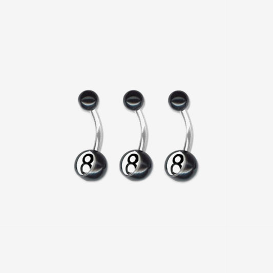 Piranha Banana UBL8 Black Surgical Steel 316L