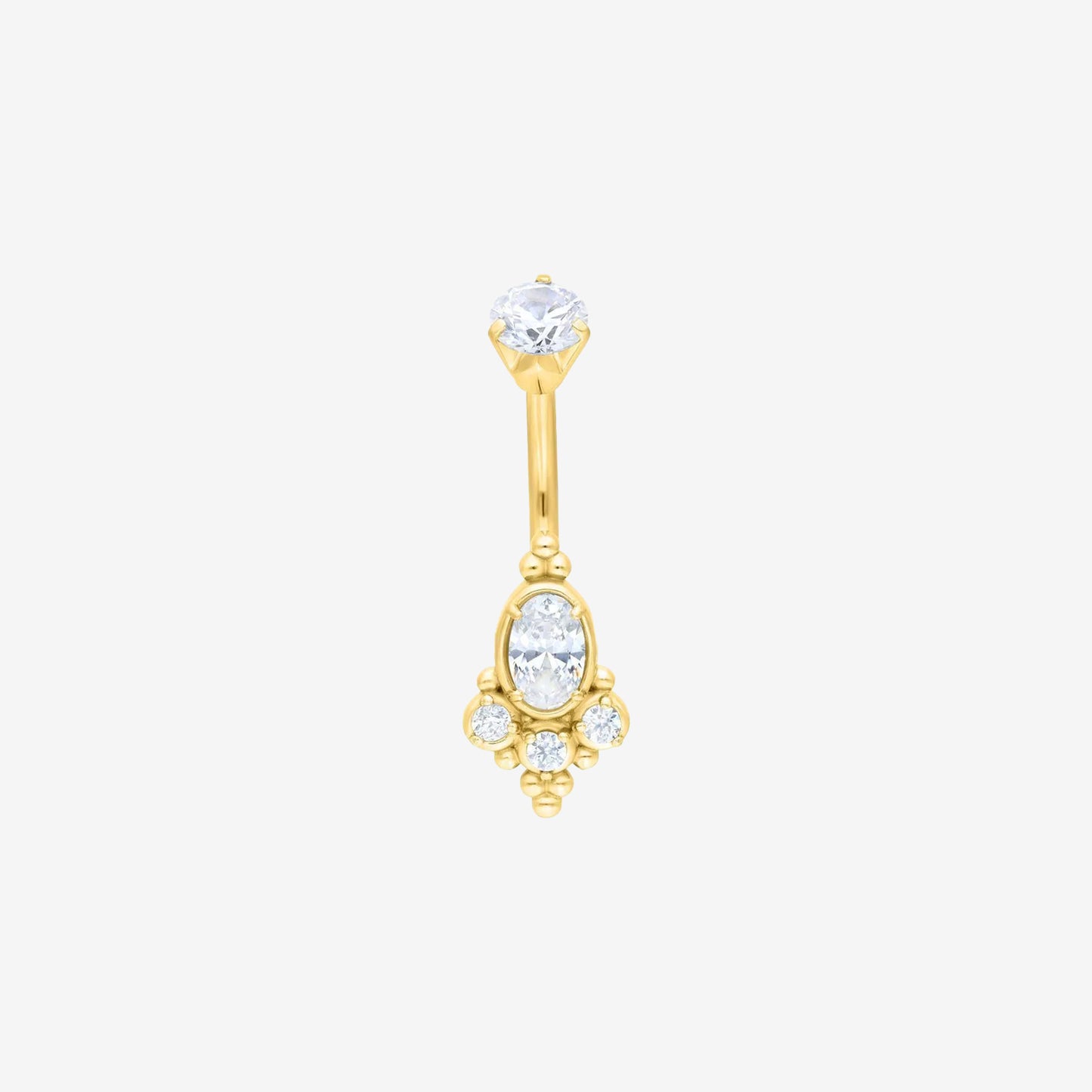 Wildcat Banana Oriental Bindi Steel Zirconline
