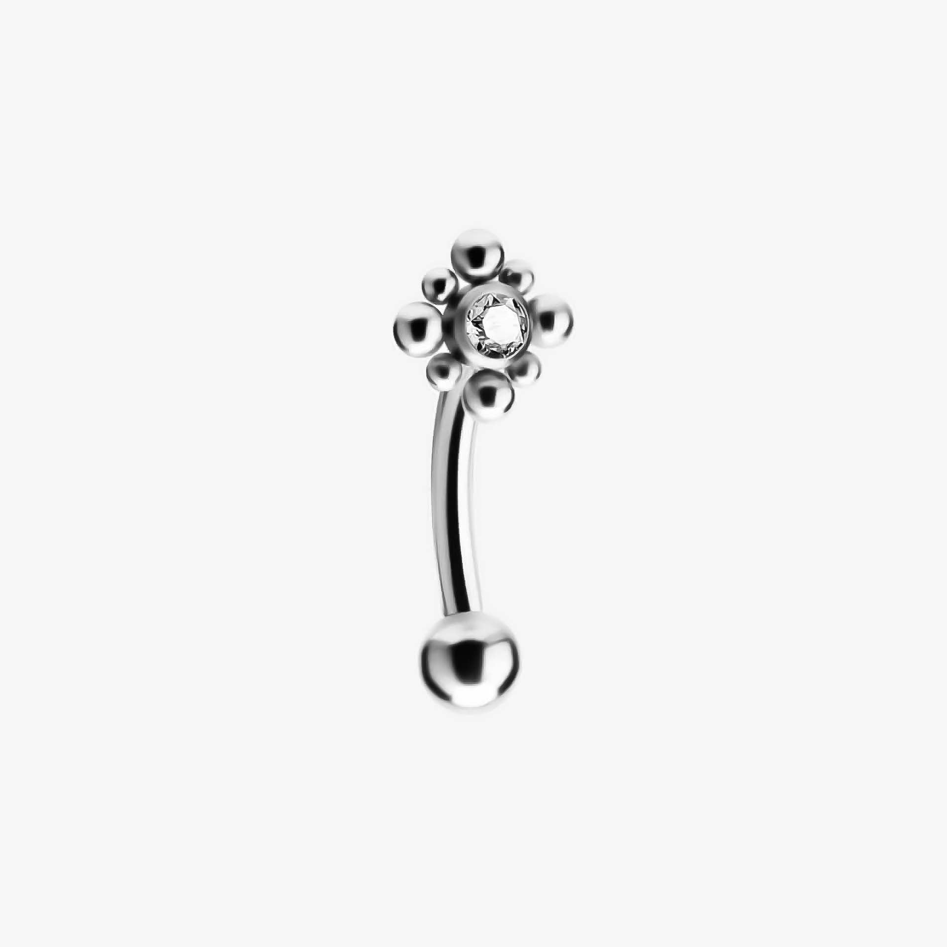 Wildcat Micro Banana Internally Bubble Eyebrow - 2051-144-002