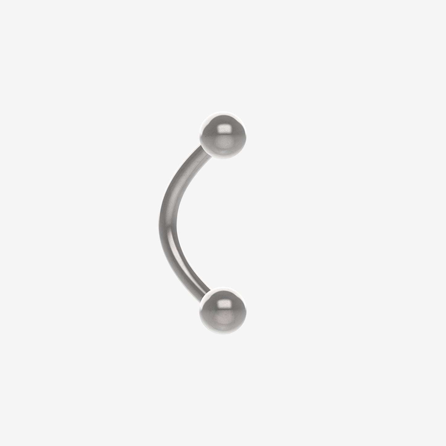 Piranha Mini Banana Surgical Steel 316L - 2051-MBAN-ACO