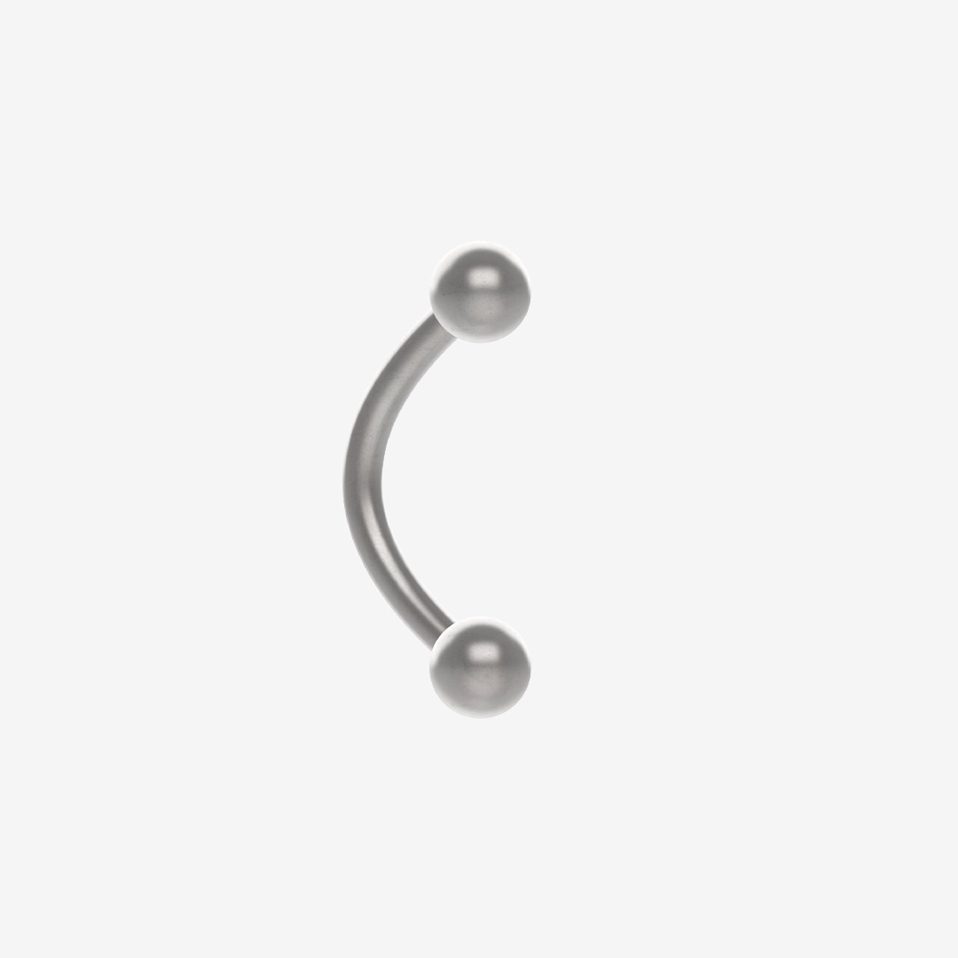 Piranha Mini Banana Polished Titanium - 2051-MBAN-TIPO
