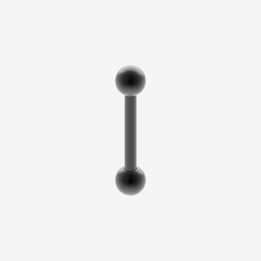 Piranha Mini Barbell Titanium Black - 2051-MBAR-TIPON