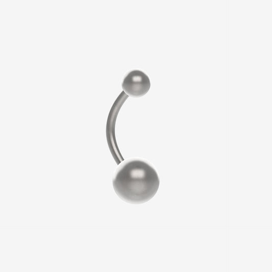 Piranha Banana Polished Titanium - 2051-PB-TC