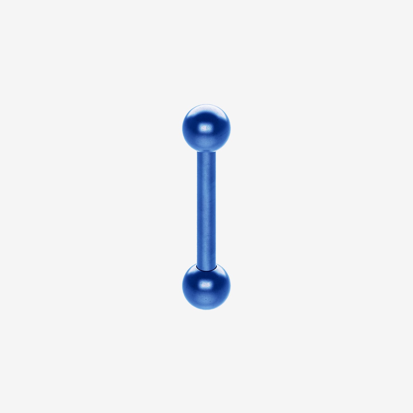 Piranha Mini Barbell Titanium Color