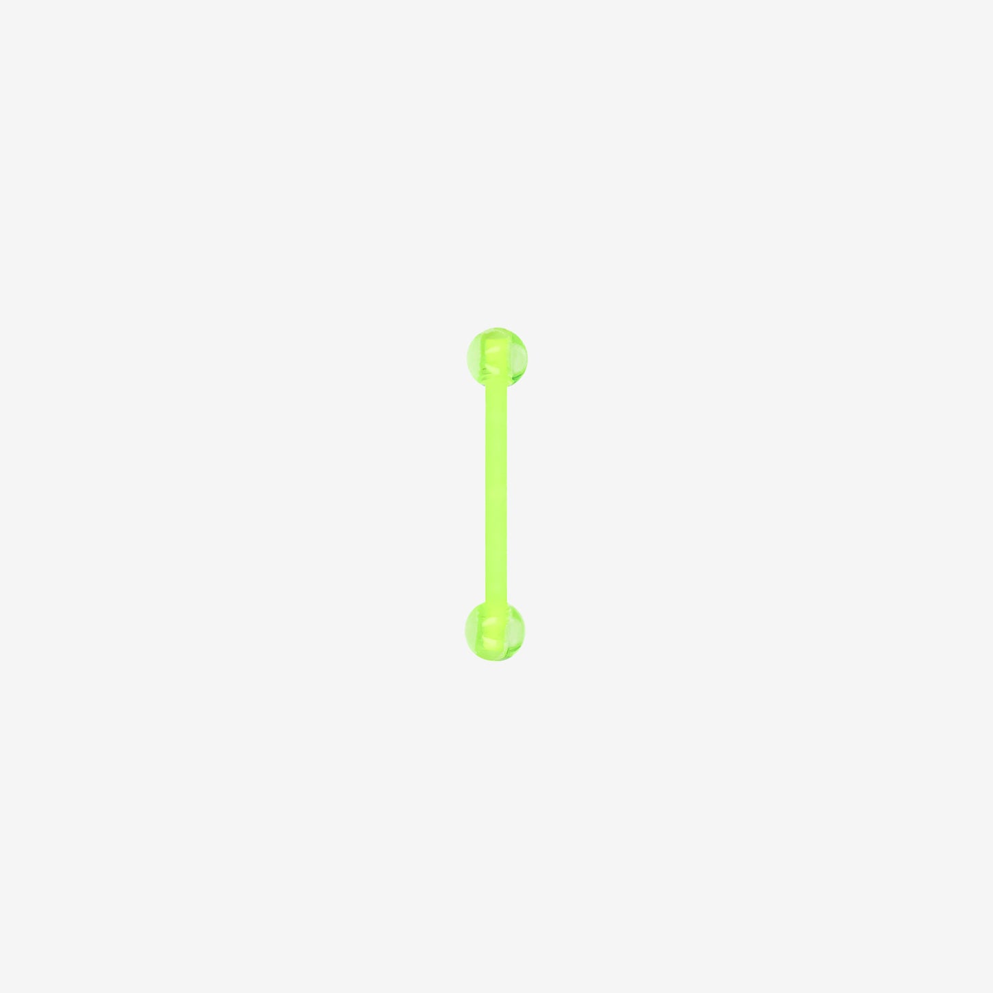 Piranha Mini Barbell Silicone Colorful